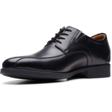 Clarks Men's Whiddon Pace Oxford Black Leather 11.5