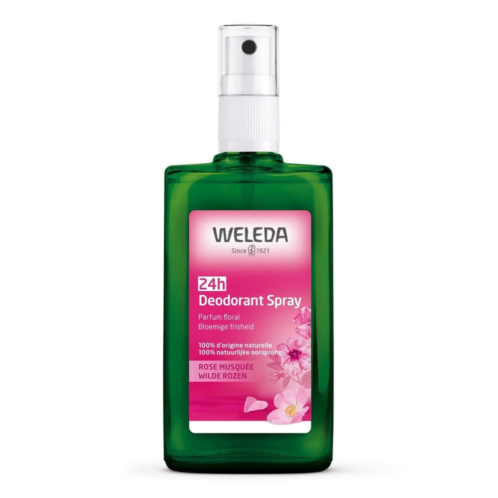 Weleda Deodorant Spray  Wild Rose  3.4 Oz  3.4 Ounces-image-OPC-PGG99Y6-NEW
