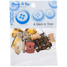 Jesse James Dress It Up Button Mania Steh v case