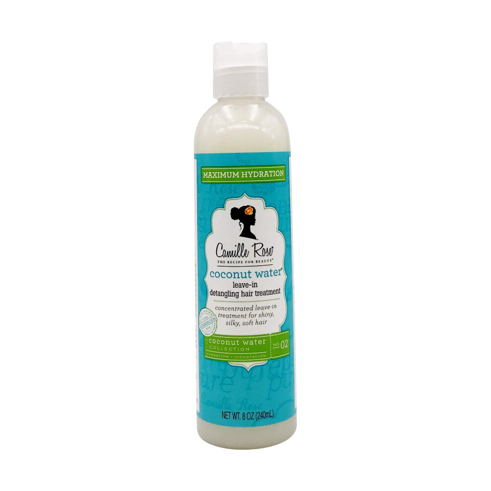 Camille Rose Coconut Water Leave In Conditioner 8 Oz