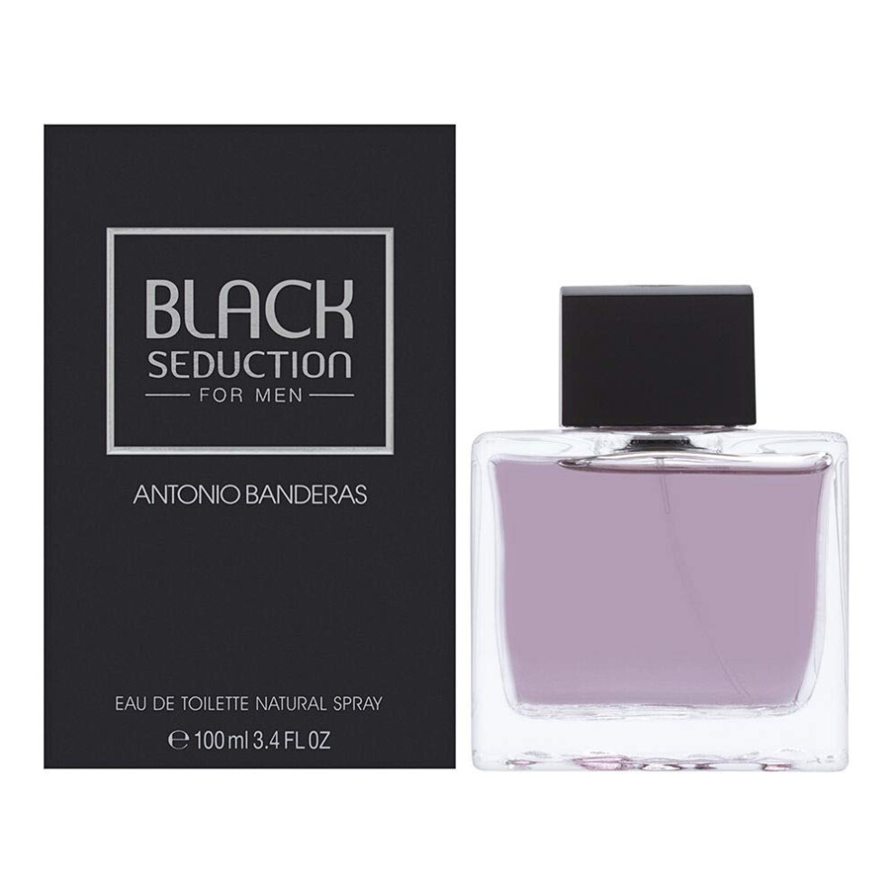 ANTONIO BANDERAS SEDUCTION IN BLACK 3.4 EDT SP FOR MEN