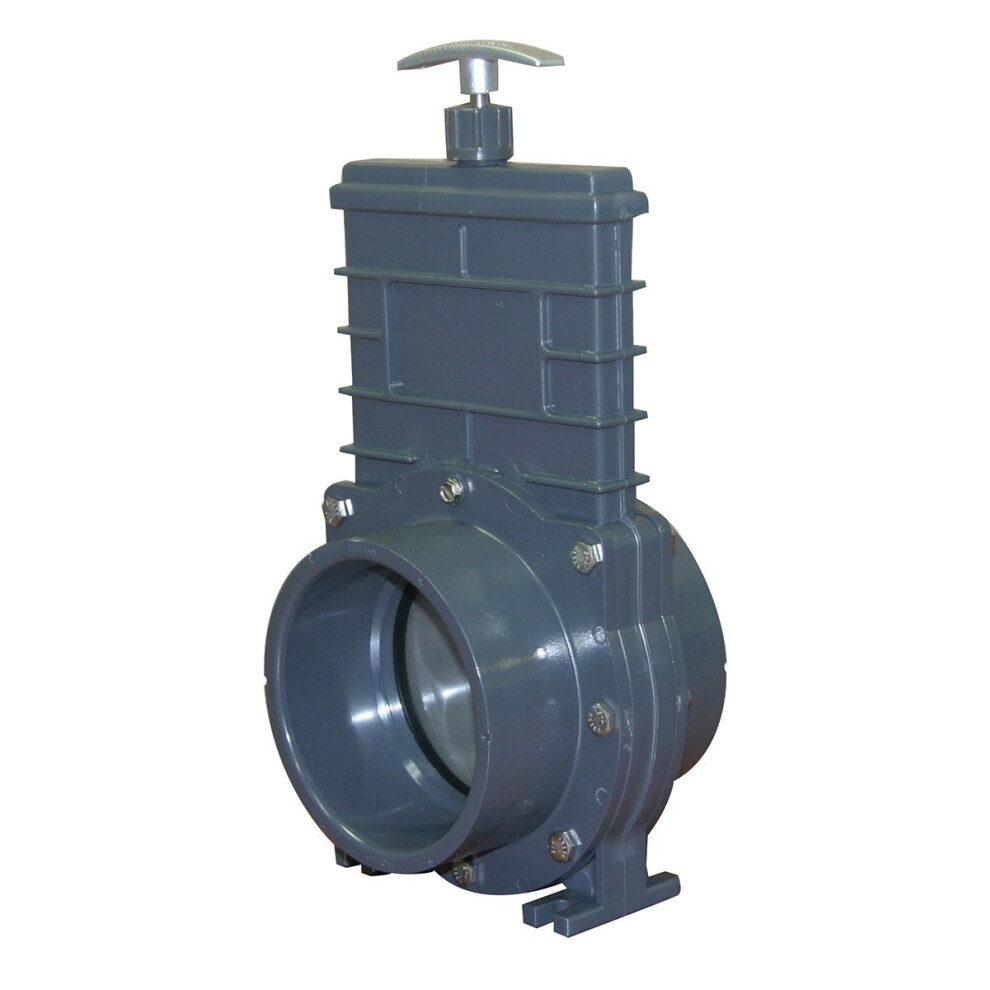 Valterra 8401 Pvc Metric Gate Valve Gray 110 Mm Slip 019079840103