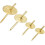The Hillman Group 122188 Assorted Quick Hangers Brass 1