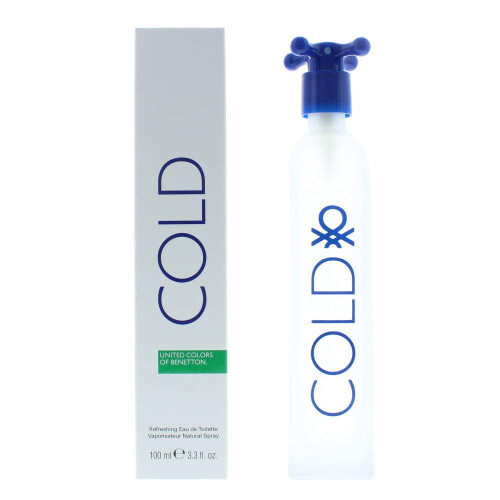 Benetton Cold for Men Eau de Toilette Spray 3,3 ounce 1