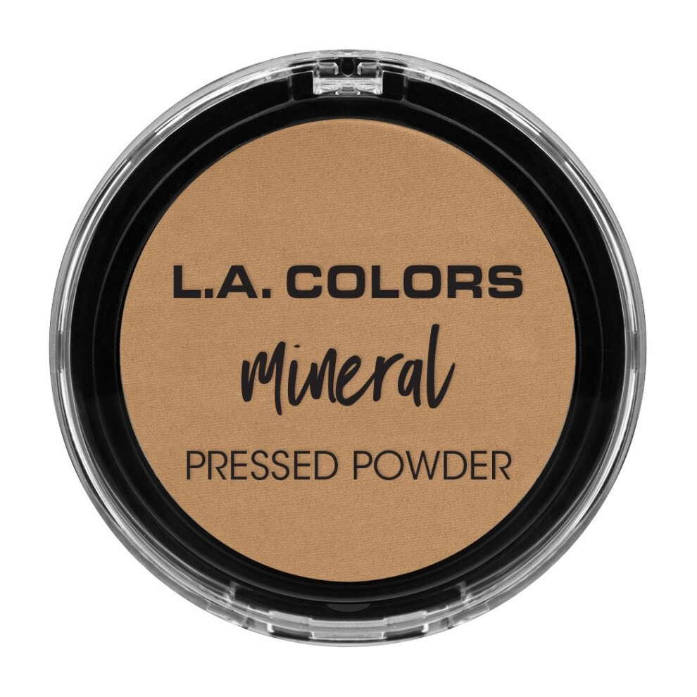 L.a. Colors Light Mineral Pressed Powder Warm Caramel Cmp378
