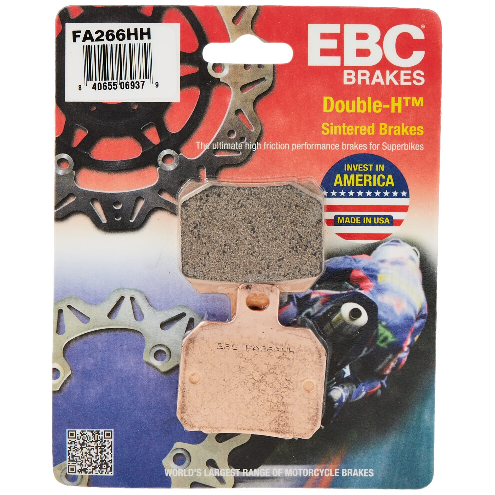EBC Brakes FA266HH Disc Brake Pad Set Black One-Size