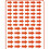 TAG Heuer Tag-A-Room Color Coded Arrow Stickers Labels  536 Count 3