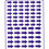 TAG Heuer Tag-A-Room Color Coded Arrow Stickers Labels  536 Count 2