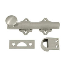 Deltana DDB425U15 HD Solid Brass 4-Inch Dutch Door Bolt