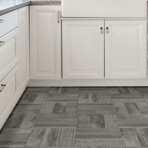 Πλακάκια δαπέδου FloorPops FP3292 Vanleer Peel & Stick γκρι 1