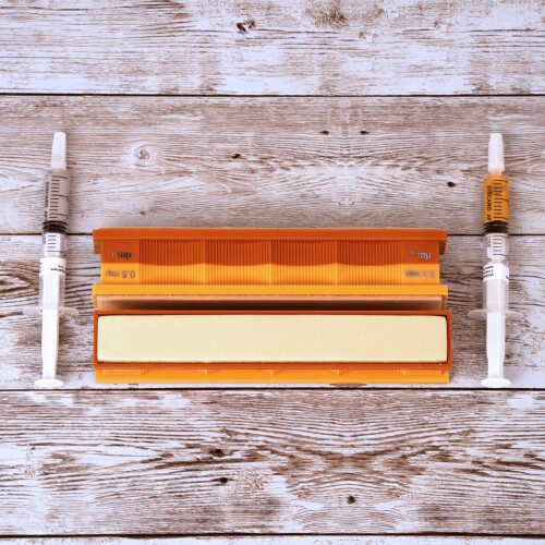 Wicked Edge 1/.5 Micron Diamond and Leather Strops Pack 1