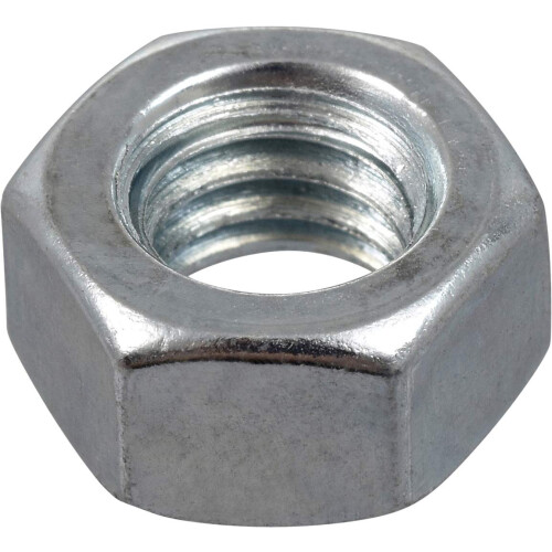 Hillman Metric Hex Nuts (M10 x 1.5 Coarse Thread) Zinc