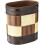 Populra Bath Zambia Collection Waste Basket Chocolate 1