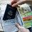 Suporte para passaporte e documentos de viagem Wrapables azul celeste 3