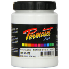 Permaset Aqua 300 ml stofprintbl?k - Standard hvid