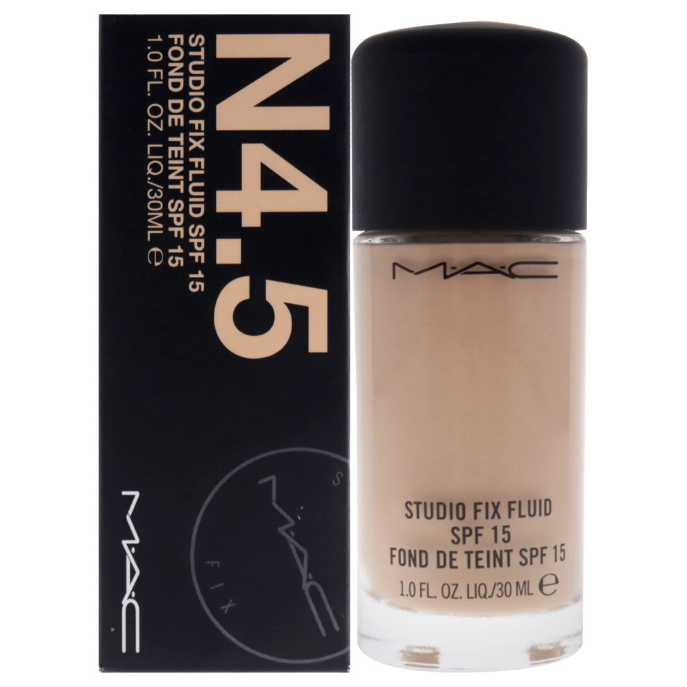 Mac Studio Fix Fluid Spf 15 Foundation N 4.5 30ml/1 Ounce