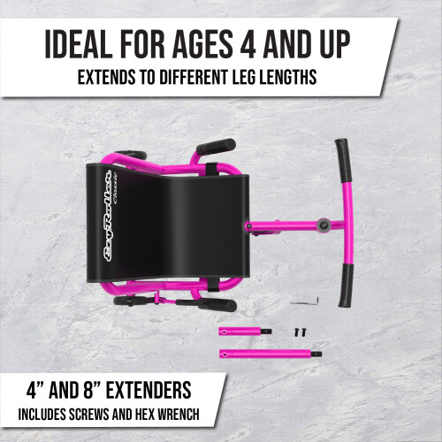 EzyRoller Classic Scooter voor Kinderen van 4+ - Roze 2