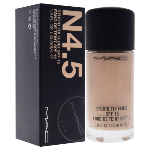 MAC Mac Studio Fix Fluid Spf 15 Foundation N 4,5 30ml/1 Ounce 2