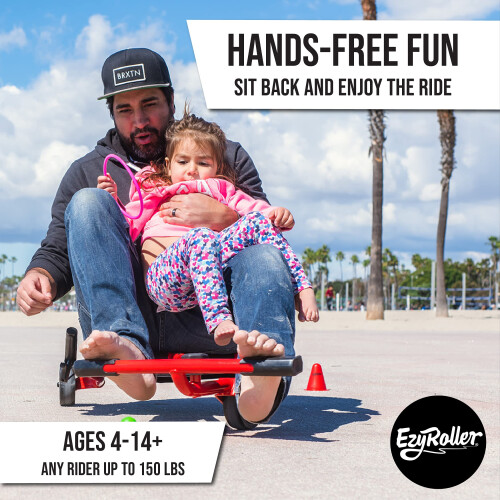 EzyRoller Classic Scooter voor Kinderen van 4+ - Roze 1