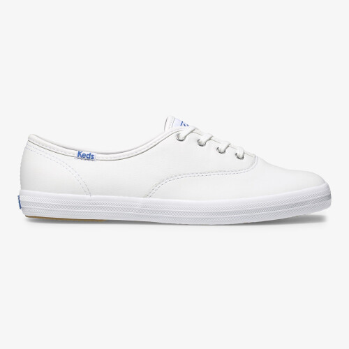 Keds Dames Champion Veterschoen Wit Leer 6.5 1