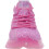 Steve Madden Dames Maxima Sneaker Roze Strass 7.5 6