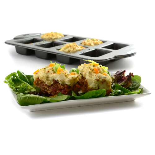 Norpro Nonstick Mini Loaf Pan  8 Count  One Size  As Shown 2