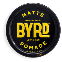 BYRD Hår Matt Pomade Herr Medium Hold/ Låg Glans, 1.5 OZ