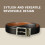 Perry Ellis Amigo vndbart blte fr mn, brunt 38 5