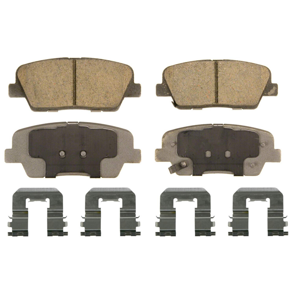 Wagner Brake ThermoQuiet QC1284 Ceramic Disc Brake Pad Set