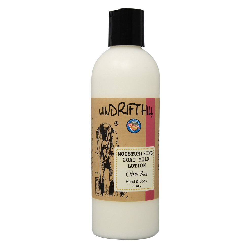 Saffron Hill Windrift Hill Moisturizing Goat's Milk Lotion (Citrus Sun)