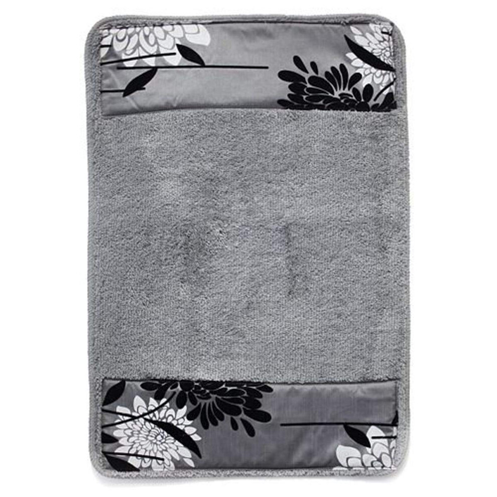 Tapis de bain populaire Erica Collection 21"""""""" x 32"""""""" Gris