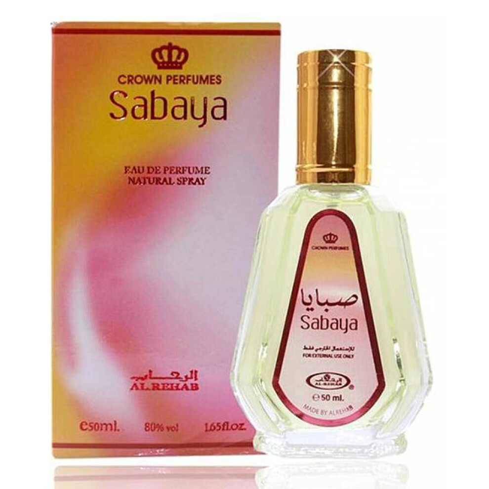 Sabaya - Al-Rehab Eau De Natural Perfume Spray - 50 Ml (1.65 Fl. Oz) By Al-Rehab-image