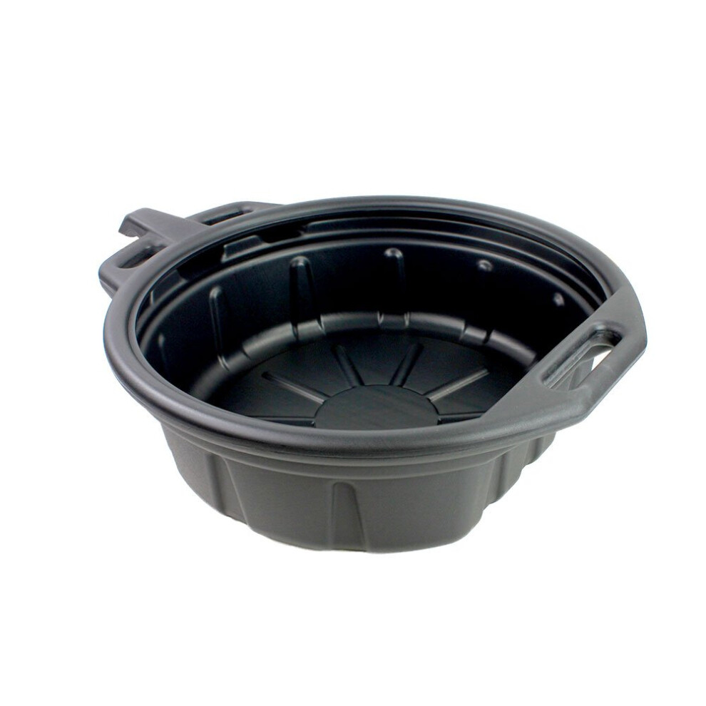 Capri Tools Cp21024 Portable Oil Drain Pan 2 Gallon Black 886352210249