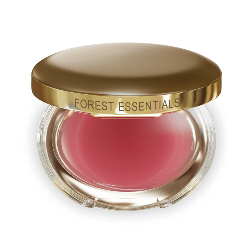 Forest Essentials Luscious Ζαχαρωμένο Βάλσαμο Χειλιών με Ροδοπέταλα 4g 2
