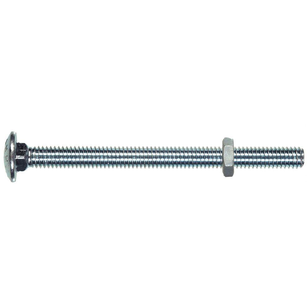 Hillman 2153 10-24 X 3-Inch Carriage Bolt With Nut 25-Pack 008236016673
