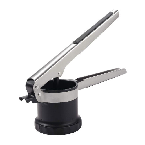 OXO OXO Good Grips 3 σε 1 Ρυθμιζόμενος Πότης Πατάτας, Μαύρος/Ασημί