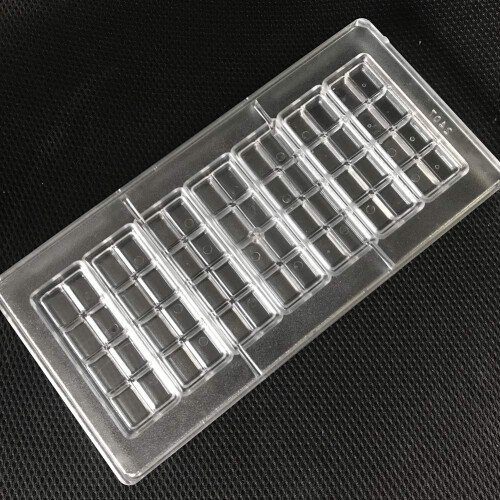 2-Line Polycarbonate Bar Chocolate Mold DIY Chocolate Tools 2