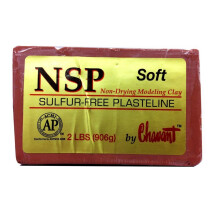 Chavant NSP SOFT 2lbs. Socharsk jl bez obsahu sry na olejov bzi