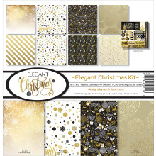 Reminisce EC-200 Elegantes Weihnachts-Scrapbook-Sammelset