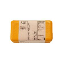 R&F Handgemaakte Verf 103A Encaustic Verf 40ml Indiaas Geel