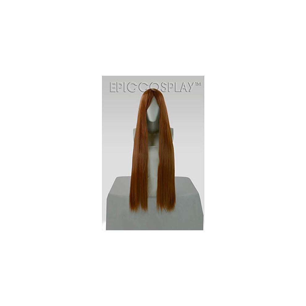 Perruques Longues Et Raides Marron Clair Persephone D'epiccosplay (5,4 Kg)-image