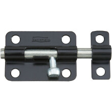 National Hardware N151-522 V834 Barrel Bolt in Black 3 Inch