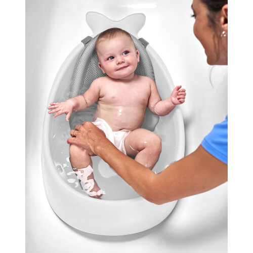 Skip Hop Skip Hop vasca per bambini Moby Smart Sling 3-in-1 bianca - vasca per bambini 1