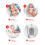 Skip Hop Skip Hop vasca per bambini Moby Smart Sling 3-in-1 bianca - vasca per bambini 3
