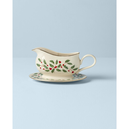 Lenox 843318 Salsiera e supporto per le feste natalizie 1