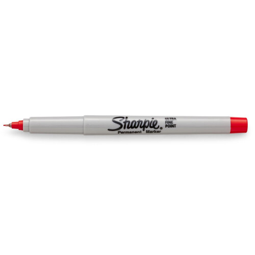 SHARPIE Color Burst Permanentmarker, ultrafeine Spitze, Rot 2