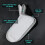 Debra Weitzner Men's 6-pack Diabetic Ankle Socks Black 10-13 5