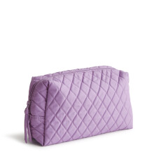 Vera Bradley Premium Katoenen Medium Make-up, Paars Rhapsody