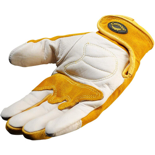 Kevlar-s?mte multi-task svejsehandsker 1828 (medium/gul) 1