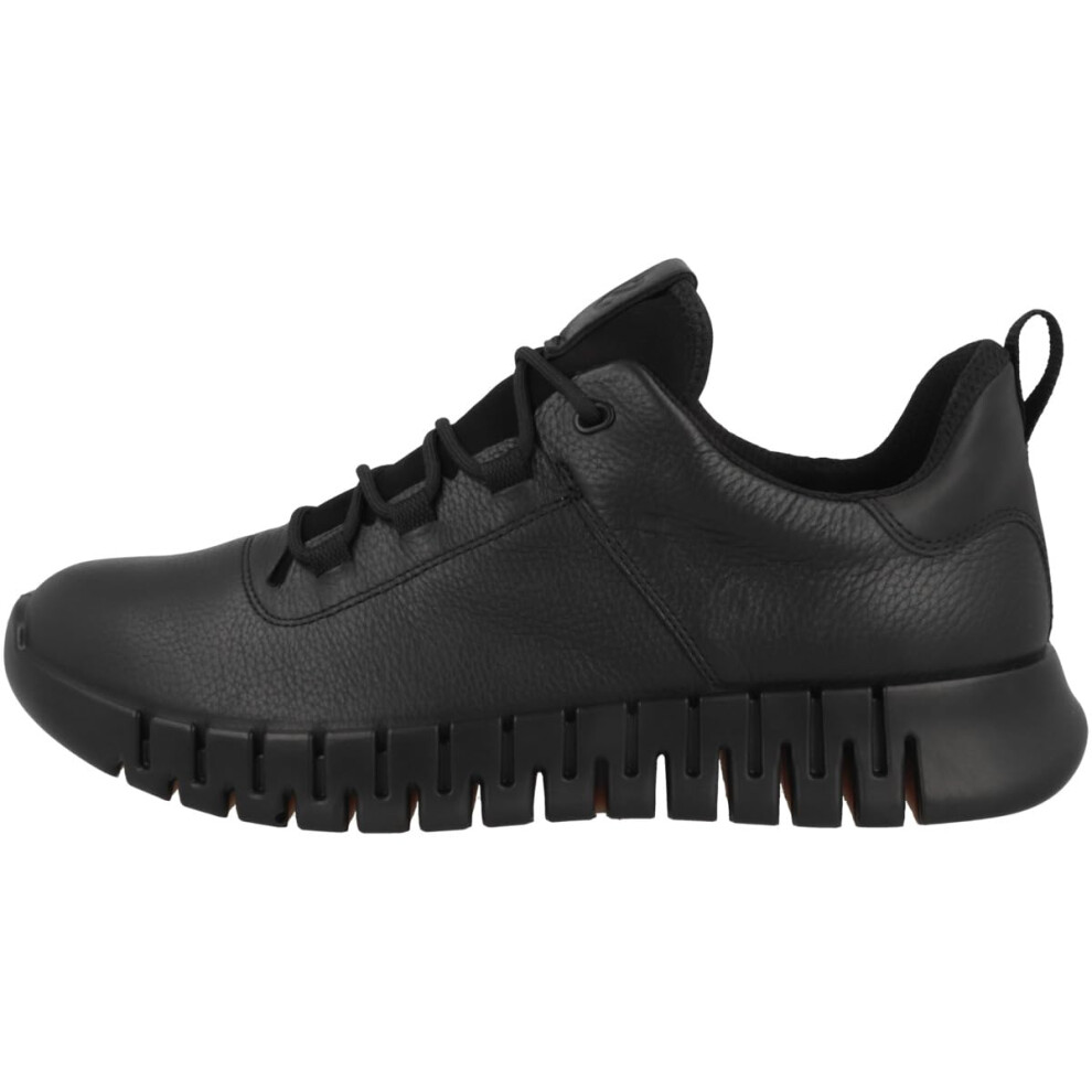 ECCO Men's Gruuv Gore-TEX Waterproof Sneaker  Black  11-11.5